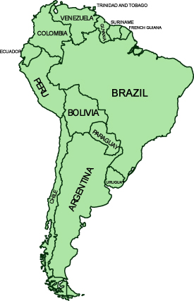 South America Waypoints